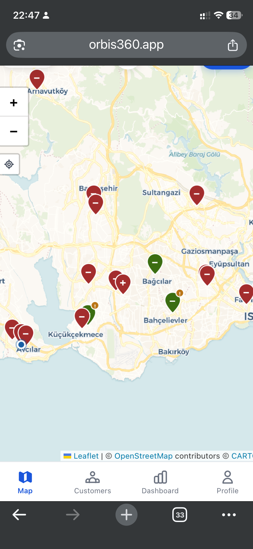 Map View